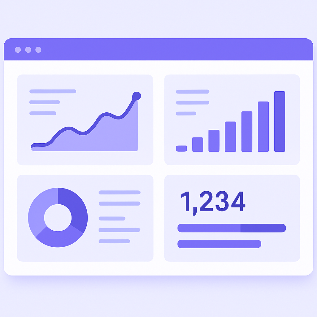 Creator analytics dashboard